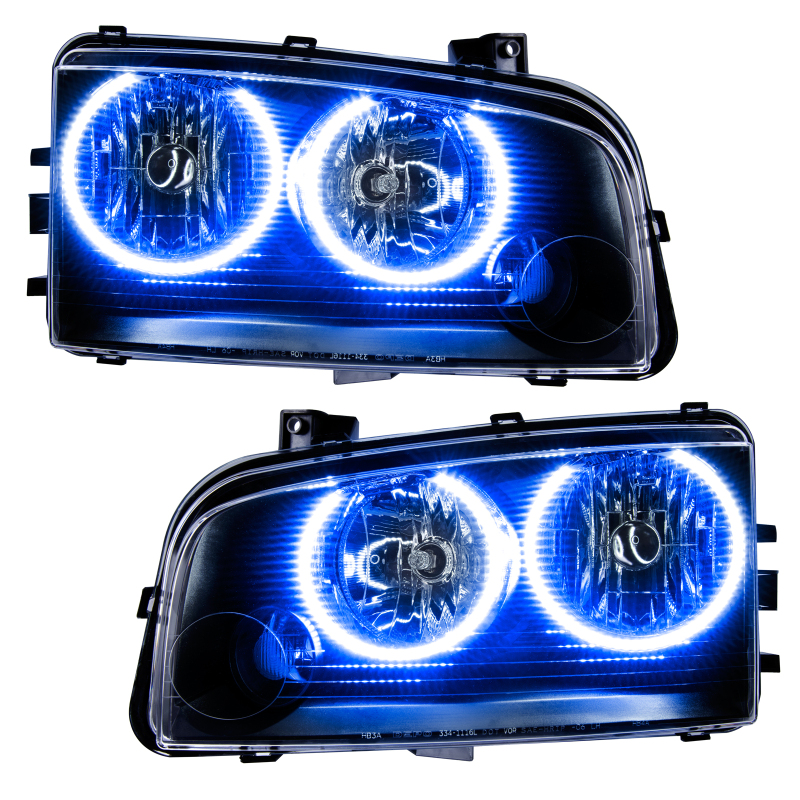 Dodge Charger Headlight Halo Kit - ORACLE Lighting - LED - Blue - `05-`10
